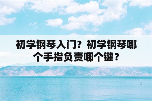 初学钢琴入门？初学钢琴哪个手指负责哪个键？