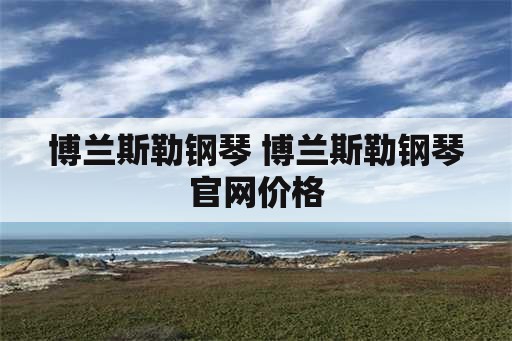 博兰斯勒钢琴 博兰斯勒钢琴官网价格