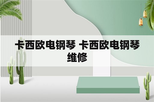 卡西欧电钢琴 卡西欧电钢琴维修