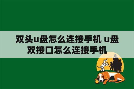 双头u盘怎么连接手机 u盘双接口怎么连接手机