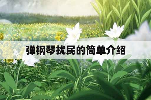 弹钢琴扰民的简单介绍