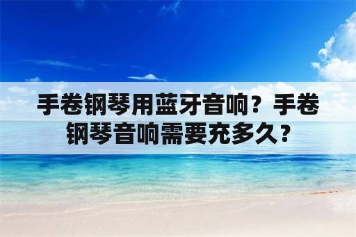 手卷钢琴用蓝牙音响？手卷钢琴音响需要充多久？