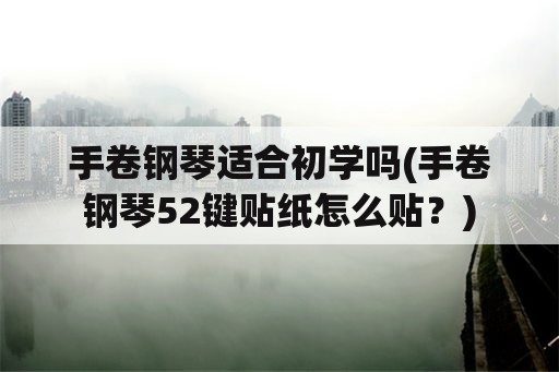 手卷钢琴适合初学吗(手卷钢琴52键贴纸怎么贴？)