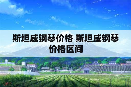 斯坦威钢琴价格 斯坦威钢琴价格区间