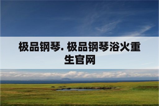 极品钢琴. 极品钢琴浴火重生官网