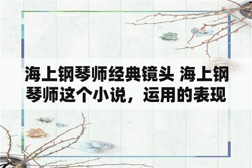 海上钢琴师经典镜头 海上钢琴师这个小说，运用的表现手法？