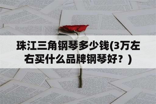 珠江三角钢琴多少钱(3万左右买什么品牌钢琴好？)