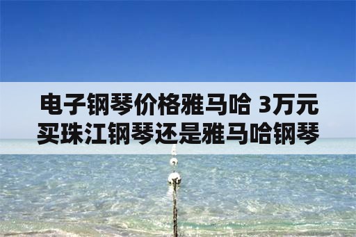 电子钢琴价格雅马哈 3万元买珠江钢琴还是雅马哈钢琴？