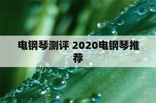 电钢琴测评 2020电钢琴推荐