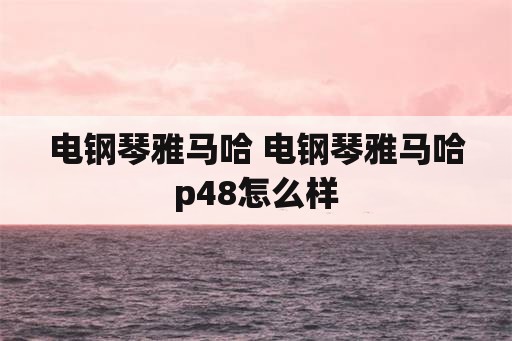 电钢琴雅马哈 电钢琴雅马哈p48怎么样