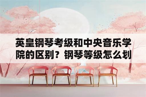 英皇钢琴考级和中央音乐学院的区别？钢琴等级怎么划分？