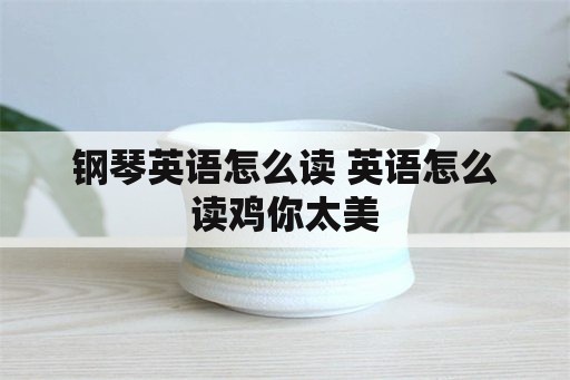 钢琴英语怎么读 英语怎么读鸡你太美