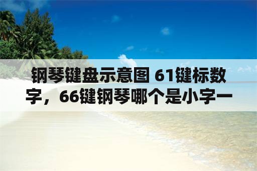 钢琴键盘示意图 61键标数字，66键钢琴哪个是小字一组？