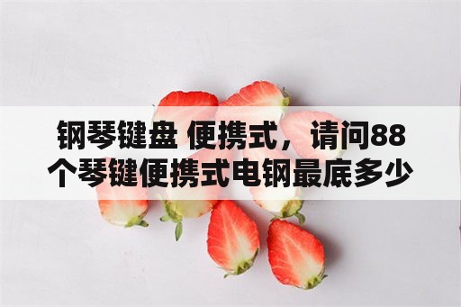 钢琴键盘 便携式，请问88个琴键便携式电钢最底多少元啊？