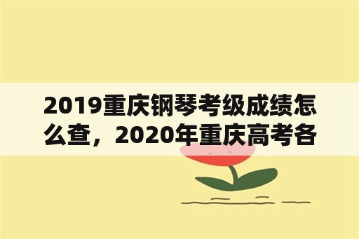 2019重庆钢琴考级成绩怎么查，2020年重庆高考各科有效分？