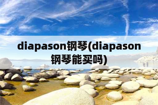 diapason钢琴(diapason钢琴能买吗)