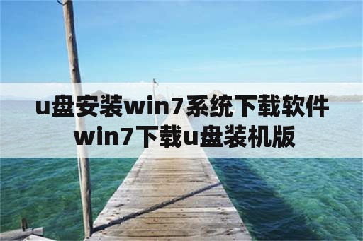 u盘安装win7系统下载软件 win7下载u盘装机版