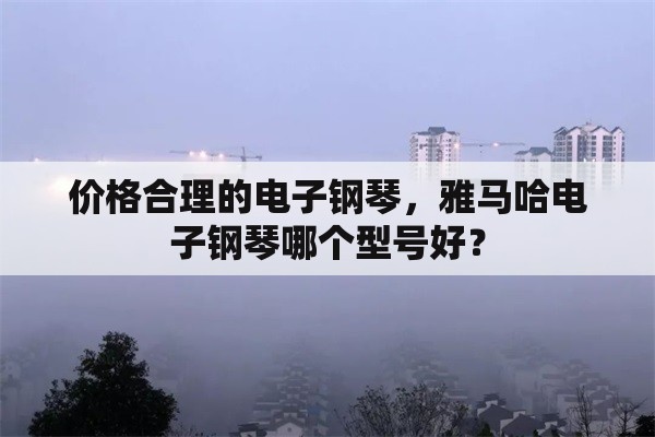 价格合理的电子钢琴，雅马哈电子钢琴哪个型号好？